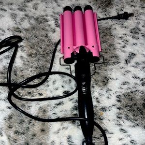 Triple barrel hair crimper-viral Amazon product (28mm)